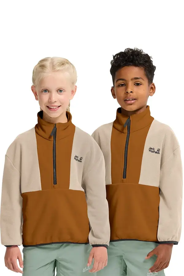 Jack Wolfskin Jack Wolfskin dukserica sa flisom za djecu COLORBLOCK TAUNUS HZ K