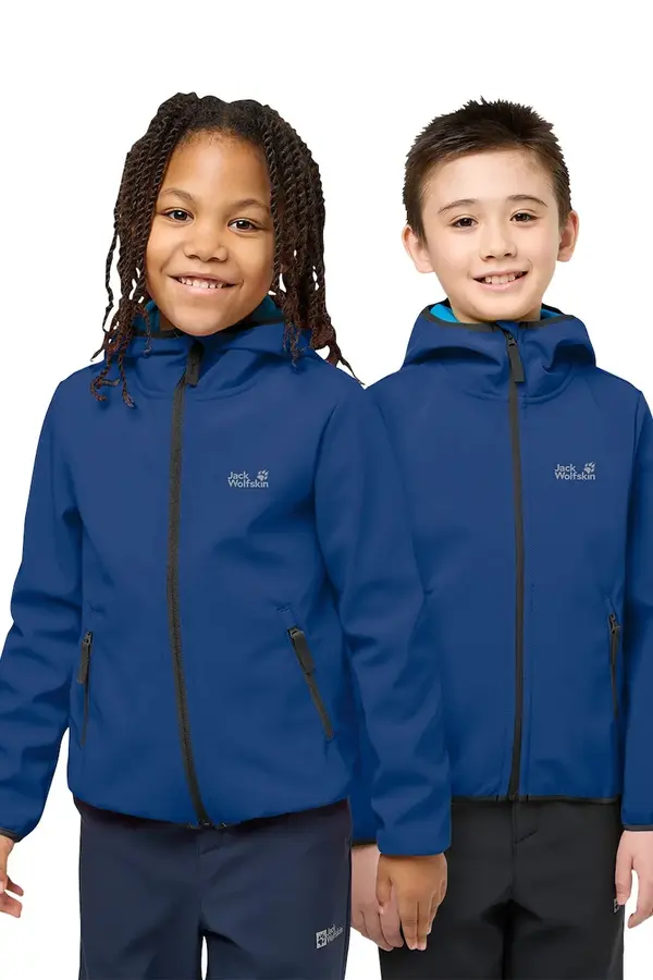 Jack Wolfskin Jack Wolfskin jakna softshell za djecu FOURWINDS JACKET KIDS