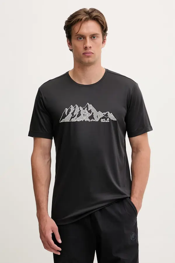 Jack Wolfskin Jack Wolfskin majica kratkih rukava za trekking muška Peak Graphic