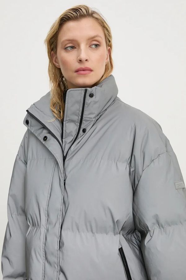 2NDDAY Jakna 2NDDAY Santiago za žene, boja: siva, za zimu, oversize, 2245112509