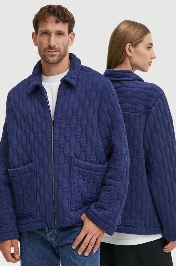 A.P.C. Jakna A.P.C. veste fish boja: tamno plava, za prijelazno razdoblje, PSAKB.M02982