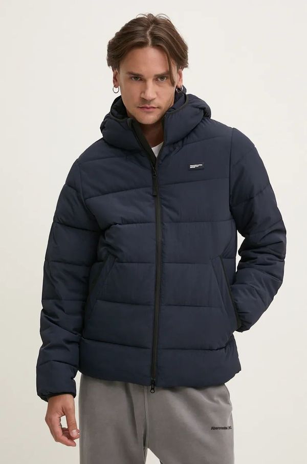 Abercrombie & Fitch Jakna Abercrombie & Fitch za muškarce, boja: tamno plava, za zimu, KI132-4093
