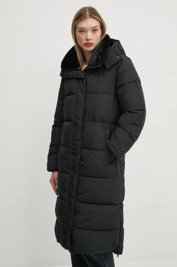 Abercrombie & Fitch Jakna Abercrombie & Fitch za žene, boja: crna, za zimu, KI144-4254