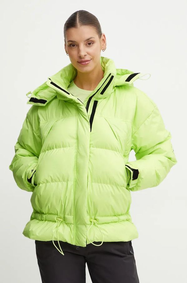 adidas by Stella McCartney Jakna adidas by Stella McCartney za žene, boja: zelena, za zimu, IW3845