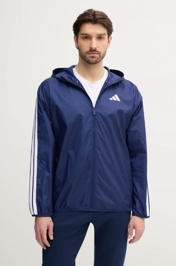 adidas Jakna adidas Essentials za muškarce, boja: tamno plava, za prijelazno razdoblje, JE6327