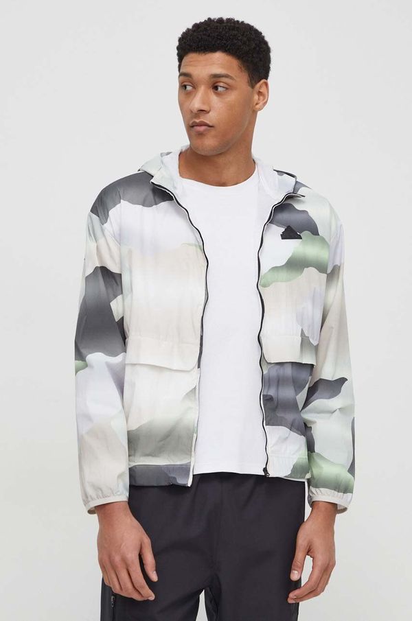 adidas Jakna adidas za muškarce, boja: bež, prijelazno razdoblje