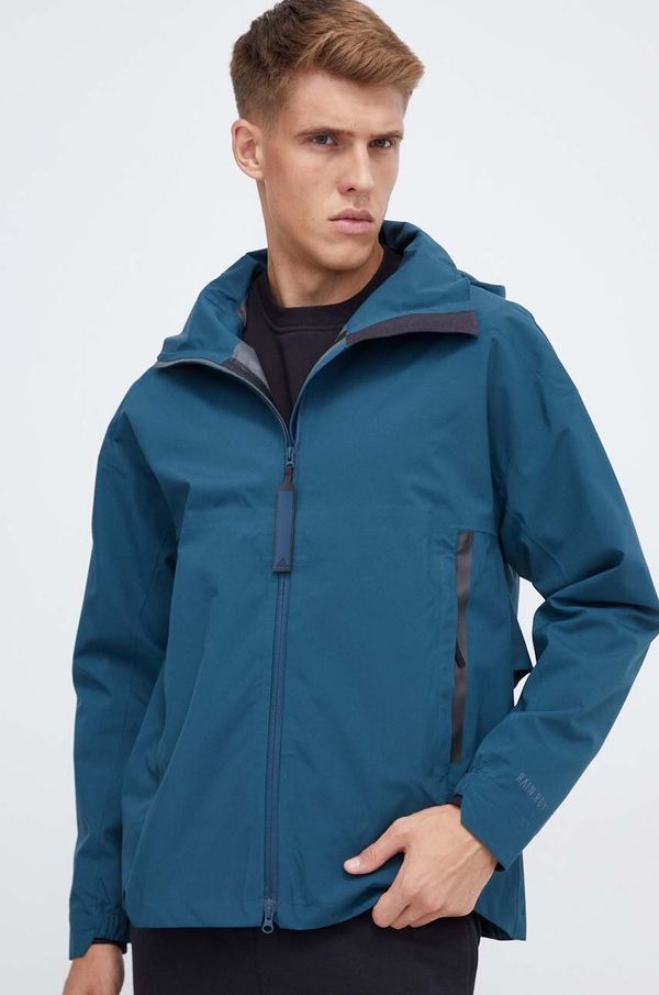 adidas Jakna adidas za muškarce, boja: tirkizna, za prijelazno razdoblje