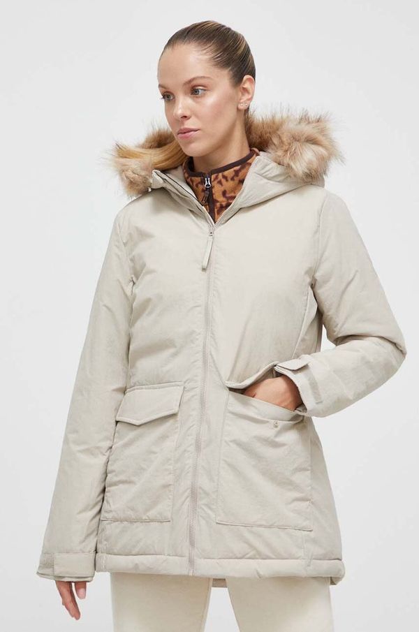 adidas Jakna adidas za žene, boja: bež, za prijelazno razdoblje