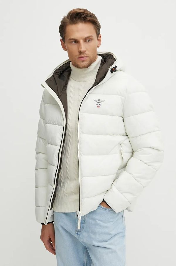 Aeronautica Militare Jakna Aeronautica Militare za muškarce, boja: bež, za zimu, AB2184CT3375