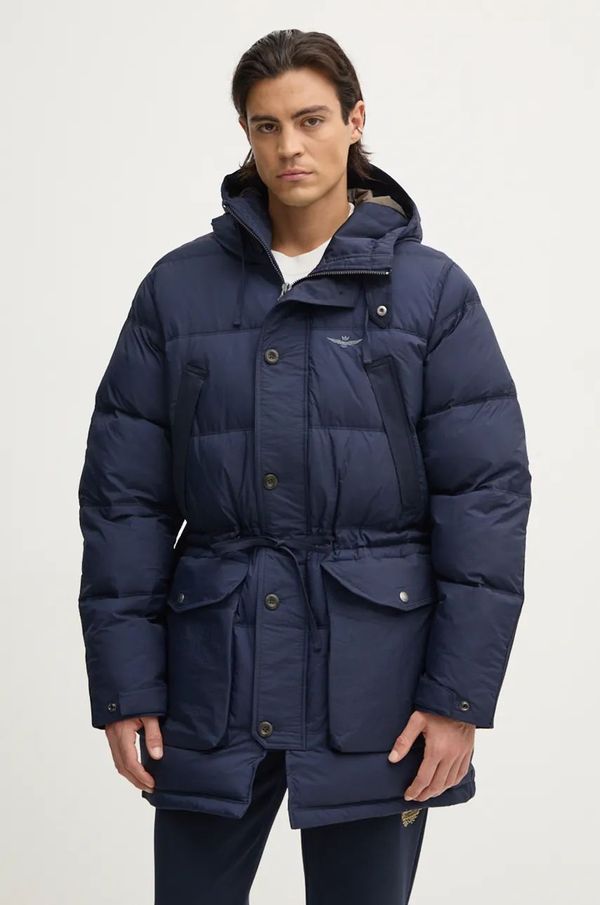 Aeronautica Militare Jakna Aeronautica Militare za muškarce, boja: tamno plava, za zimu, AB2192CT3375