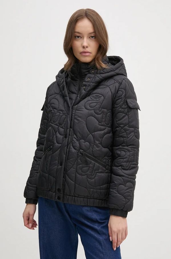 Aeronautica Militare Jakna Aeronautica Militare za žene, boja: crna, za prijelazno razdoblje, AB2970DCT3405