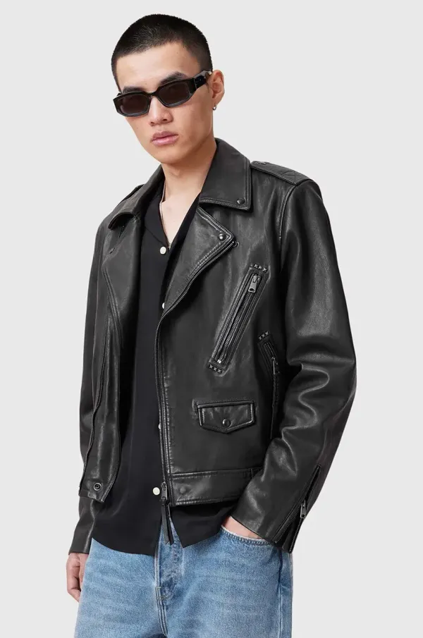 AllSaints Jakna AllSaints RONNET boja: crna, za prijelazno razdoblje, M016LC