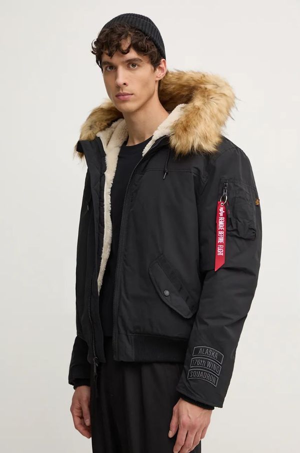 Alpha Industries Jakna Alpha Industries za muškarce, boja: crna, za prijelazno razdoblje, 148129