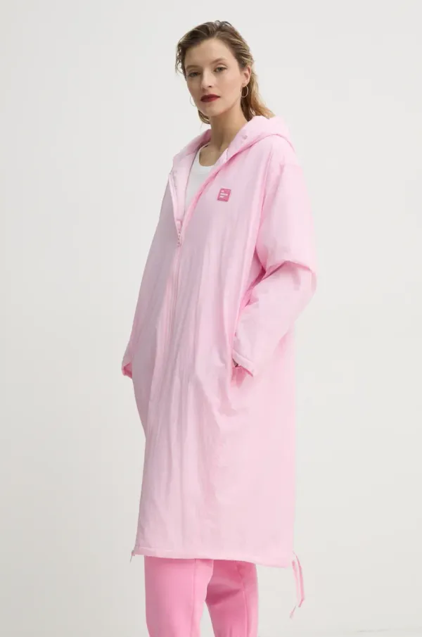 American Vintage Jakna American Vintage boja: ružičasta, za prijelazno razdoblje, oversize, ZOT17CE25