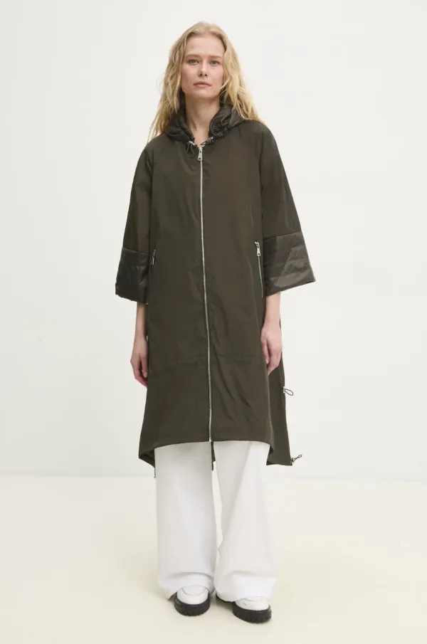 Answear Lab Jakna Answear Lab boja: zelena, za prijelazno razdoblje