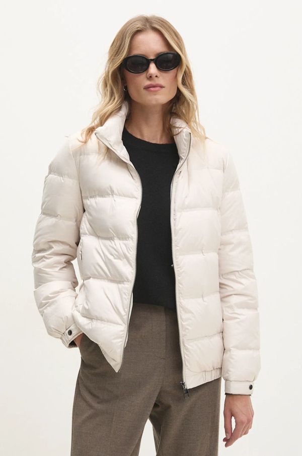 Answear Lab Jakna Answear Lab za žene, boja: bež, za zimu