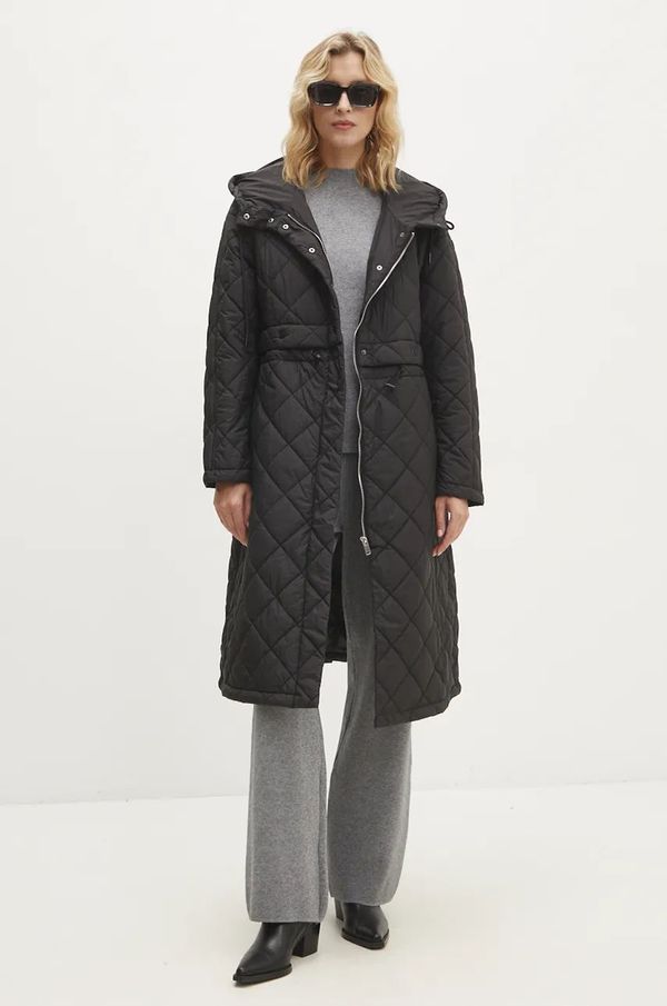 Answear Lab Jakna Answear Lab za žene, boja: crna, za prijelazno razdoblje