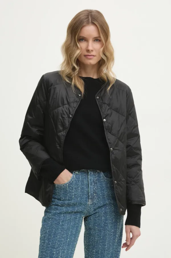 Answear Lab Jakna Answear Lab za žene, boja: crna, za prijelazno razdoblje