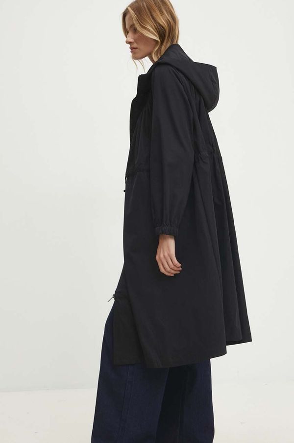 Answear Lab Jakna Answear Lab za žene, boja: crna, za prijelazno razdoblje