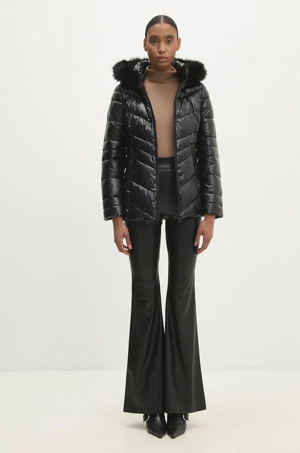 Answear Lab Jakna Answear Lab za žene, boja: crna, za prijelazno razdoblje