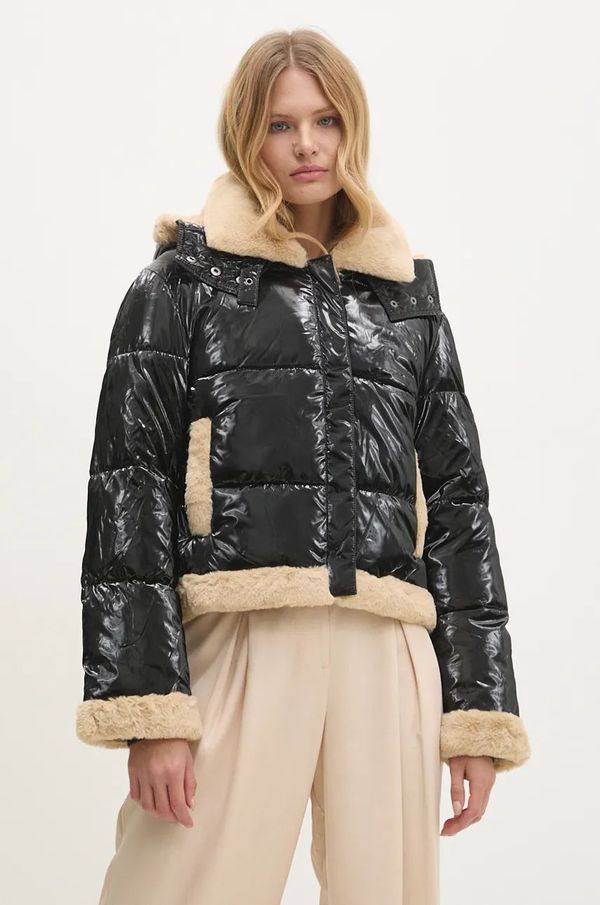 Answear Lab Jakna Answear Lab za žene, boja: crna, za zimu