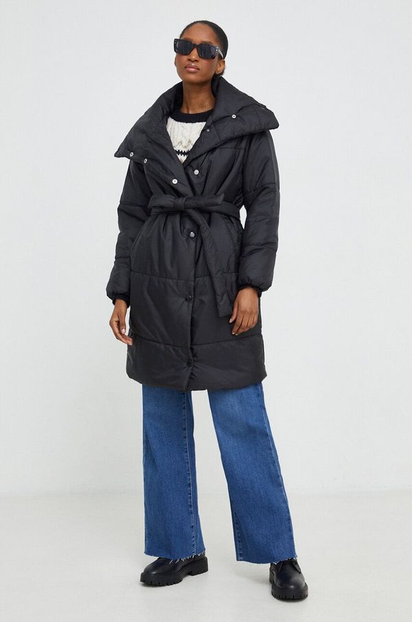 Answear Lab Jakna Answear Lab za žene, boja: crna, za zimu