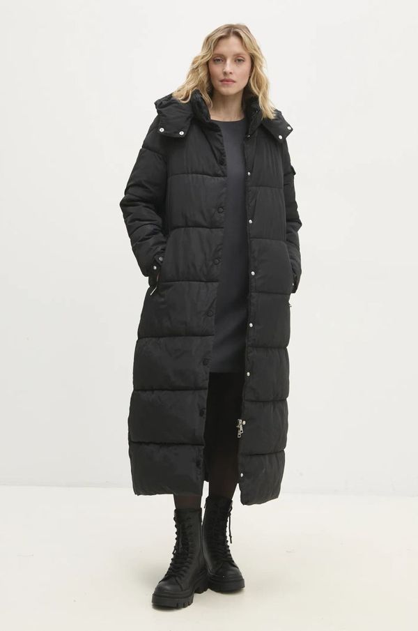 Answear Lab Jakna Answear Lab za žene, boja: crna, za zimu