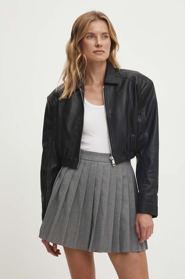 Answear Lab Jakna Answear Lab za žene, boja: crna, za zimu