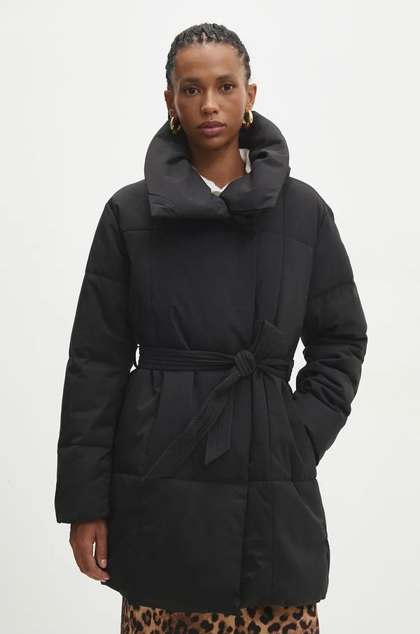 Answear Lab Jakna Answear Lab za žene, boja: crna, za zimu, oversize