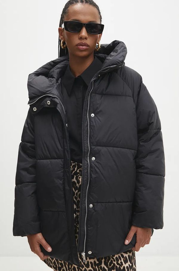 Answear Lab Jakna Answear Lab za žene, boja: crna, za zimu, oversize