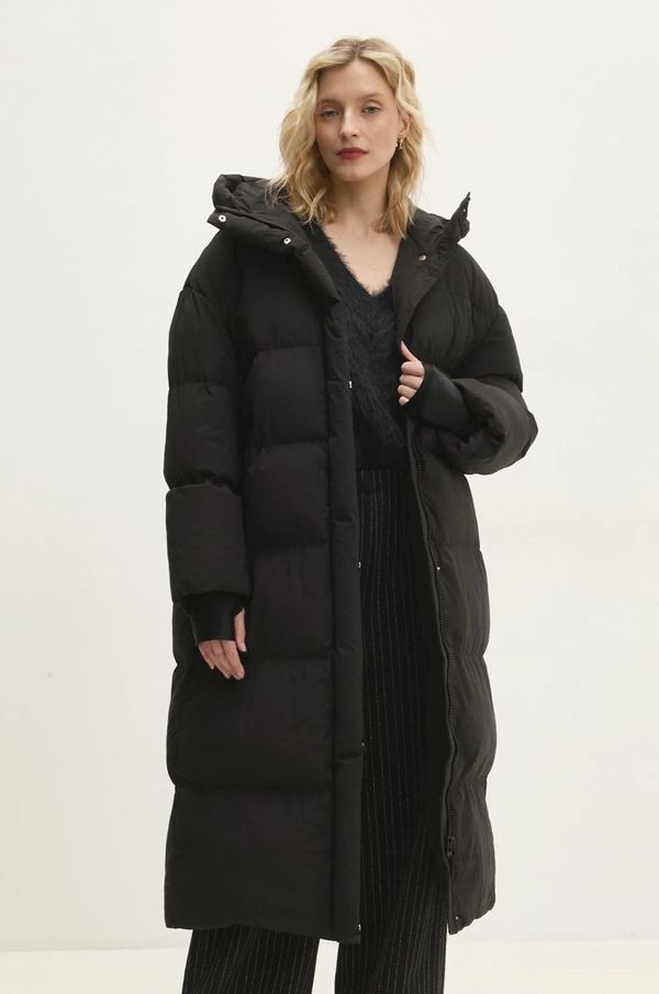 Answear Lab Jakna Answear Lab za žene, boja: crna, za zimu, oversize