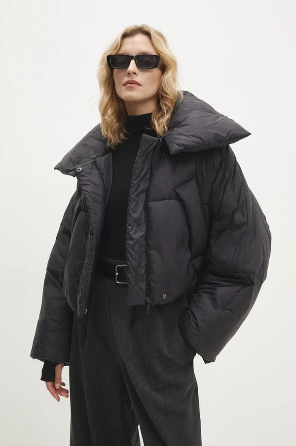 Answear Lab Jakna Answear Lab za žene, boja: crna, za zimu, oversize