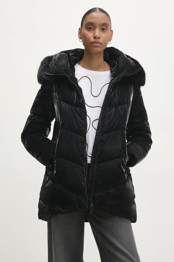 Answear Lab Jakna Answear Lab za žene, boja: crna, za zimu