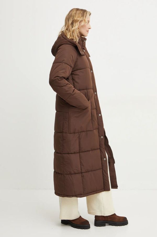 Answear Lab Jakna Answear Lab za žene, boja: smeđa, za zimu