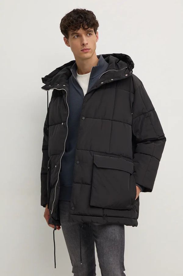 Armani Exchange Jakna Armani Exchange za muškarce, boja: crna, za zimu, XM000021 AF10247