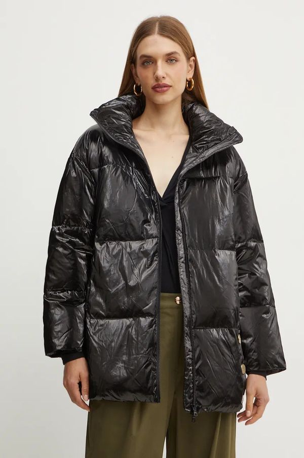 Armani Exchange Jakna Armani Exchange za žene, boja: crna, za prijelazno razdoblje, 6DYB32 YN1YZ