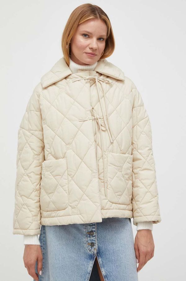 Beatrice B Jakna Beatrice B za žene, boja: bež, za zimu, oversize