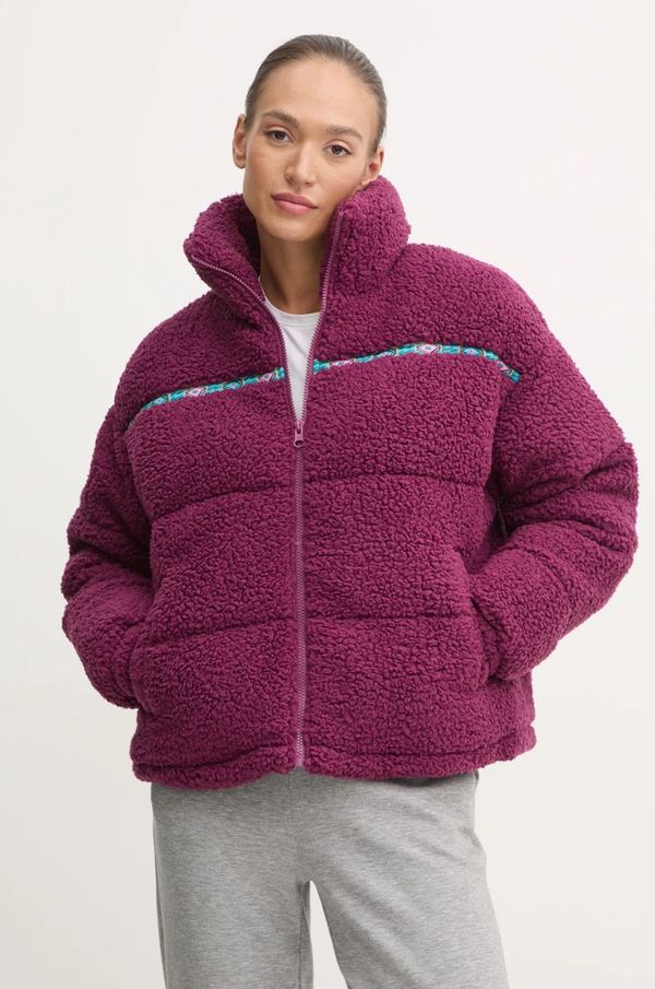 Billabong Jakna Billabong Sherpa Puffer za žene, boja: ljubičasta, za zimu, EBJJK00141