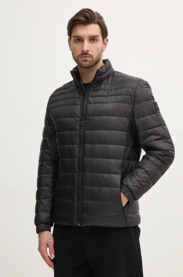 Boss Orange Jakna Boss Orange za muškarce, boja: crna, za prijelazno razdoblje, 50530822