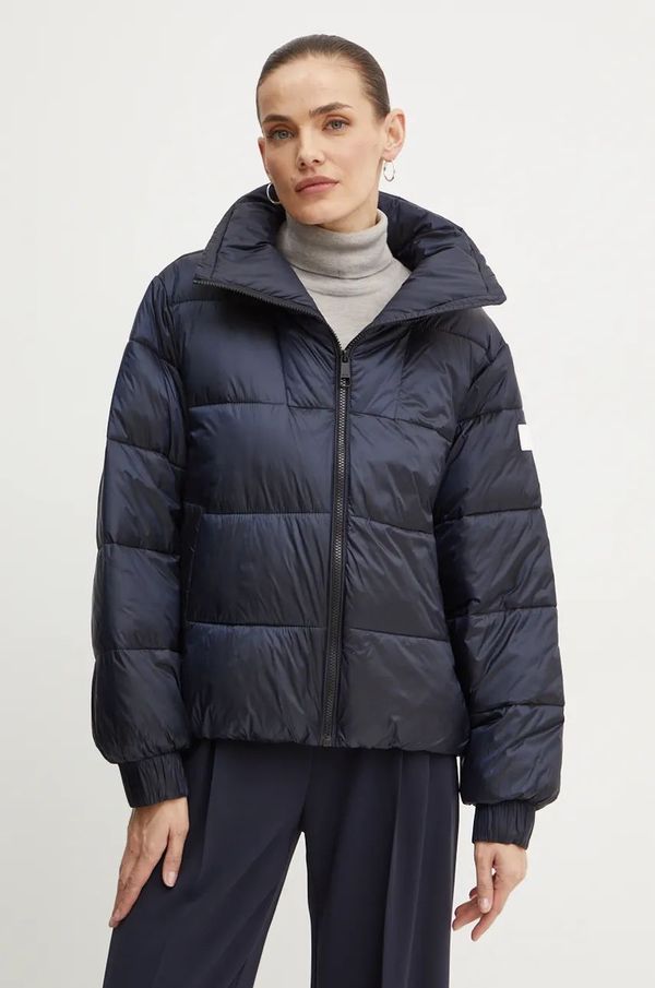 Boss Orange Jakna Boss Orange za žene, boja: tamno plava, za prijelazno razdoblje, oversize, 50525070