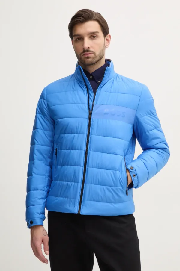 BOSS Jakna BOSS za muškarce, boja: ljubičasta, za prijelazno razdoblje, 50519237