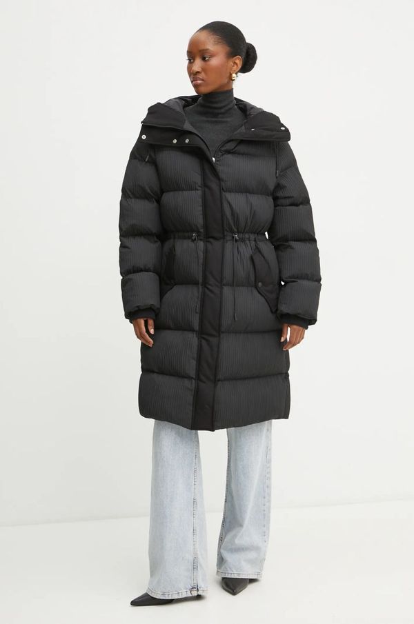 Boss Jakna BOSS za žene, boja: crna, za zimu, 50524027