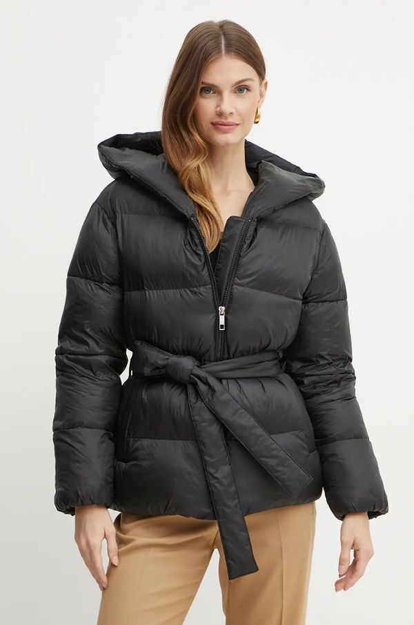 Boss Jakna BOSS za žene, boja: crna, za zimu, 50524578