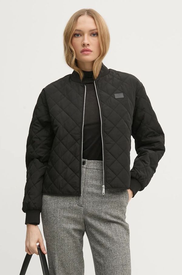 Calvin Klein Jeans Jakna Calvin Klein Jeans za žene, boja: crna, za prijelazno razdoblje, oversize, J20J224701