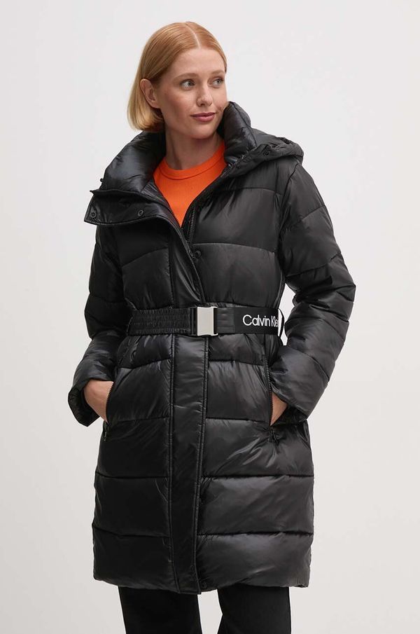 Calvin Klein Jeans Jakna Calvin Klein Jeans za žene, boja: crna, za zimu, J20J223578