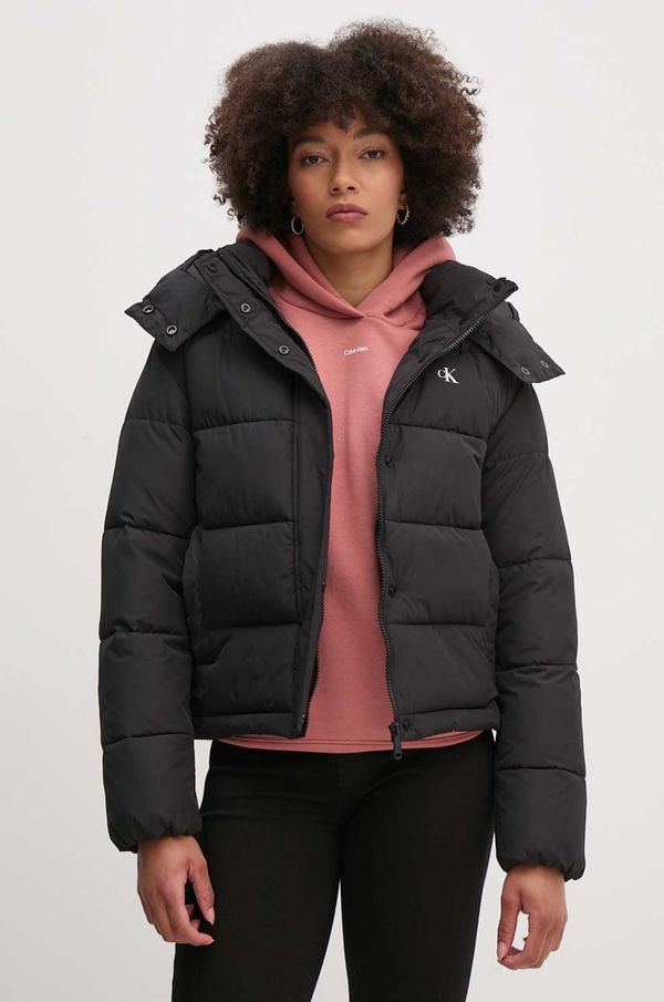 Calvin Klein Jeans Jakna Calvin Klein Jeans za žene, boja: crna, za zimu, J20J224119