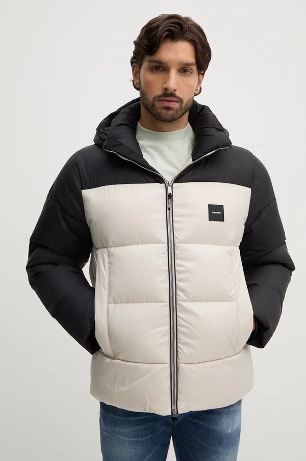 Calvin Klein Jakna Calvin Klein za muškarce, boja: bež, za zimu, K10K114384