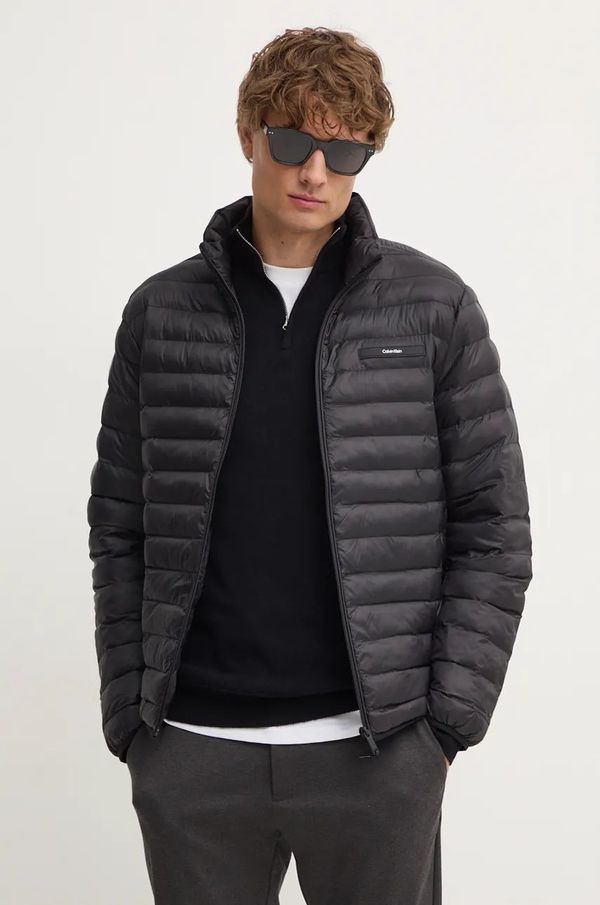 Calvin Klein Jakna Calvin Klein za muškarce, boja: crna, za prijelazno razdoblje, K10K113474