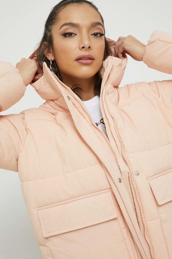 Champion Jakna Champion za žene, boja: narančasta, za zimu, oversize, 115758-ASB