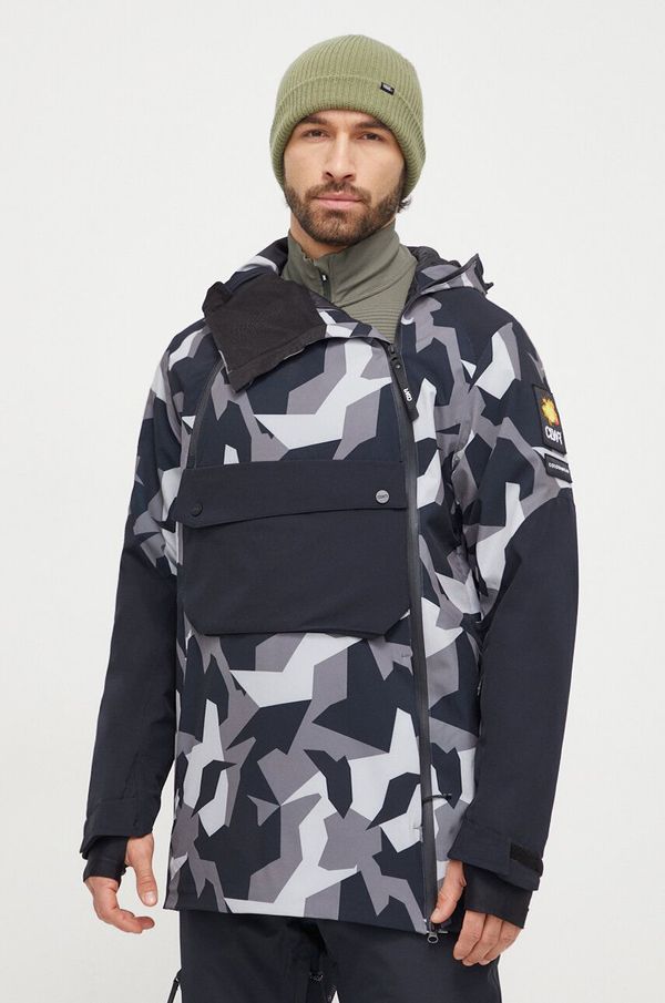 Colourwear Jakna Colourwear Foil boja: siva